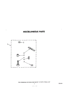 05 - Miscellaneous parts for Whirlpool Washer LB3000XLW0 from AppliancePartsPros.com