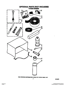 05 - Optional parts for Whirlpool Air Conditioner ACU082XX0 from AppliancePartsPros.com