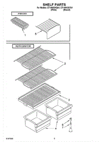 05 - Shelf, Optional parts for Whirlpool Refrigerator CT14NKXKQ01 from AppliancePartsPros.com