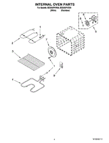 03 - Internal Oven Parts parts for Whirlpool Oven IBS550PVS00 from AppliancePartsPros.com