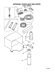 05 - Optional parts for Whirlpool Air Conditioner AR0500XW6 from AppliancePartsPros.com