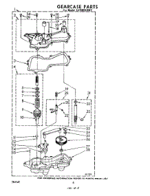 07 - Gearcase parts for Whirlpool Washer LA7680XKW2 from AppliancePartsPros.com