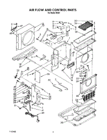 04 - Air Flow And Control parts for Whirlpool Air Conditioner BFRH81 from AppliancePartsPros.com