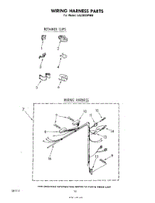 08 - Wiring Harness parts for Whirlpool Washer LA3300XPW0 from AppliancePartsPros.com