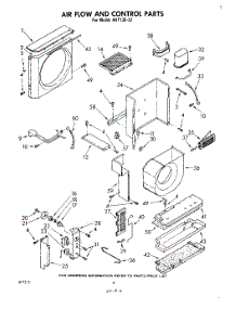04 - Air Flow And Control parts for Whirlpool Air Conditioner AHF13522 from AppliancePartsPros.com