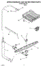 05 - Upper Dishrack And Water Feed Parts