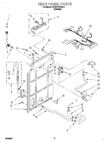 02 - Rear Panel parts for Kitchenaid Washer KAWE578BAL0 from AppliancePartsPros.com