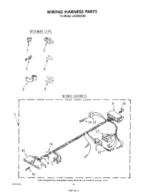 08 - Wiring Harness parts for Whirlpool Washer LA5580XSW3 from AppliancePartsPros.com
