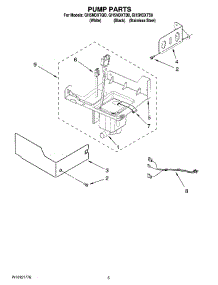 03 - Pump Parts parts for Whirlpool Ice Machine GI15NDXTQO from AppliancePartsPros.com