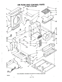 04 - Air Flow And Control , Lit / Optional parts for Whirlpool Air Conditioner AC2004XM0 from AppliancePartsPros.com