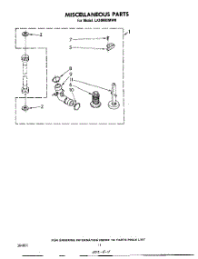 09 - Miscellaneous , Literature And Optional parts for Whirlpool Washer LA3800XMW0 from AppliancePartsPros.com