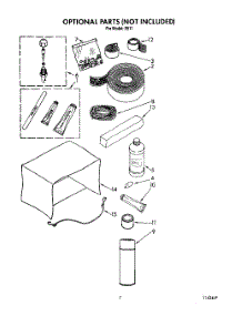 05 - Optional parts for Whirlpool Air Conditioner R511 from AppliancePartsPros.com