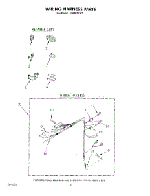 09 - Wiring Harness parts for Whirlpool Washer LA6090XSW1 from AppliancePartsPros.com