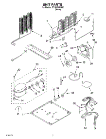 04 - Unit parts for Whirlpool Refrigerator ST18HPXKQ02 from AppliancePartsPros.com