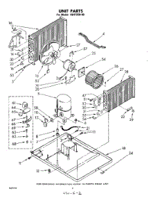 02 - Section parts for Whirlpool Air Conditioner 1AHF25090 from AppliancePartsPros.com