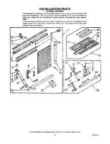 06 - Installation Parts parts for Whirlpool Air Conditioner CAH18WQ4 from AppliancePartsPros.com