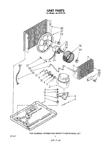 02 - Section parts for Whirlpool Air Conditioner ALJ07520 from AppliancePartsPros.com
