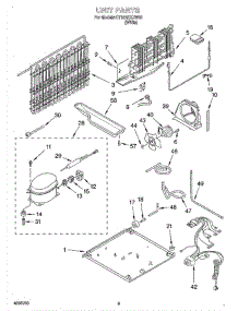 06 - Unit, Optional parts for Whirlpool Refrigerator CT18AKXJW00 from AppliancePartsPros.com