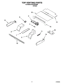 05 - Top Venting Parts, Optional Parts parts for Whirlpool Oven IBD550PRS00 from AppliancePartsPros.com