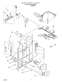 04 - Rear Panerl parts for Whirlpool Washer 9CA2781XSN1 from AppliancePartsPros.com