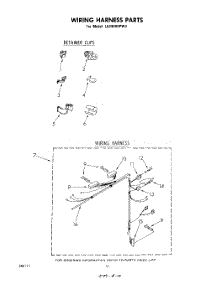 08 - Wiring Harness parts for Whirlpool Washer LA3400XPW3 from AppliancePartsPros.com