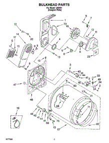 03 - Bulkhead Parts parts for Whirlpool Dryer IJ82001 from AppliancePartsPros.com