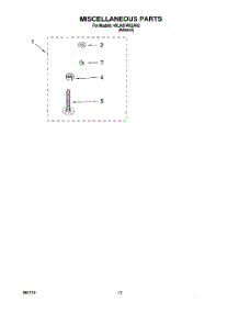 10 - Miscellaneous, Lit / Optional parts for Whirlpool Washer 4XLA87W92AN2 from AppliancePartsPros.com