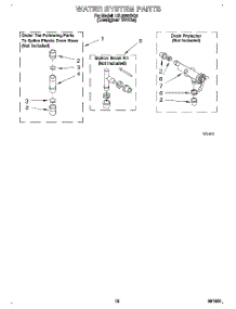 09 - Water System parts for Whirlpool Washer LSL9355DQ0 from AppliancePartsPros.com