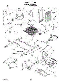 09 - Unit Parts parts for Whirlpool Refrigerator IS25AFXRD02 from AppliancePartsPros.com