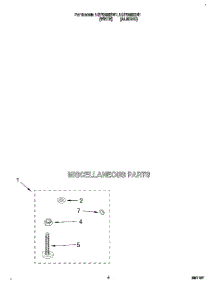 03 - Miscellaneous parts for Whirlpool Washer LSP9355BN1 from AppliancePartsPros.com