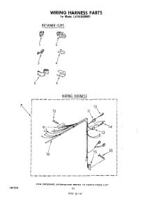 08 - Wiring Harness parts for Whirlpool Washer LA7460XMW0 from AppliancePartsPros.com