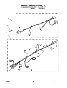 07 - Wiring Harness parts for Whirlpool Washer RAC4244AW1 from AppliancePartsPros.com