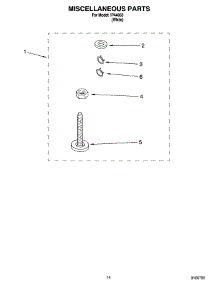 10 - Miscellaneous  Parts, Optional Parts (Not Included) parts for Whirlpool Washer IP44003 from AppliancePartsPros.com