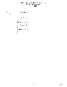 10 - Miscellaneous, Optional parts for Whirlpool Washer 3MAS1432FW1 from AppliancePartsPros.com