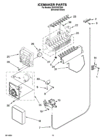 12 - Icemaker Parts, Optional Parts (Not Included) parts for Whirlpool Refrigerator IS25CGXTD00 from AppliancePartsPros.com