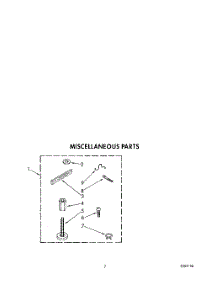 05 - Miscellaneous parts for Whirlpool Washer LA9320XTW0 from AppliancePartsPros.com