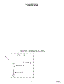 04 - Miscellaneous parts for Whirlpool Washer 3LBR7255BQ0 from AppliancePartsPros.com