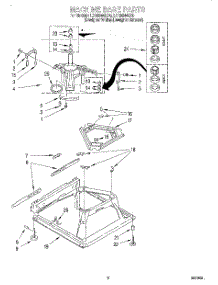 06 - Machine Base parts for Whirlpool Washer LSR8244EQ0 from AppliancePartsPros.com