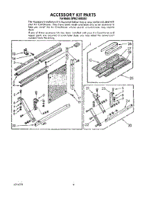 05 - Accessory Kit parts for Whirlpool Air Conditioner BPAC1800AS0 from AppliancePartsPros.com