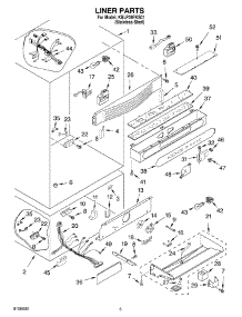 04 - Liner parts for Whirlpool Refrigerator KLBP36FKS01 from AppliancePartsPros.com