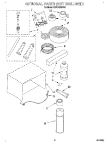 04 - Optional parts for Whirlpool Air Conditioner BHAC1000BS0 from AppliancePartsPros.com