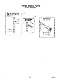 11 - Water System parts for Whirlpool Washer LA9300XTW0 from AppliancePartsPros.com