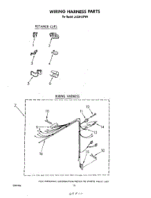 08 - Wiring Harness parts for Whirlpool Washer LA5591XPW4 from AppliancePartsPros.com