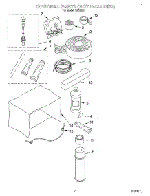 05 - Optional parts for Whirlpool Air Conditioner RE253G1 from AppliancePartsPros.com