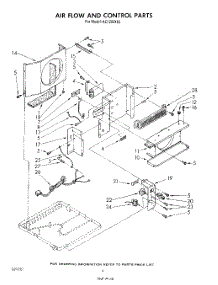 03 - Airflow And Control parts for Whirlpool Air Conditioner AC1202XS2 from AppliancePartsPros.com