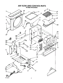 03 - Air Flow And Control parts for Whirlpool Air Conditioner BHAC2400XS0 from AppliancePartsPros.com