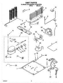 06 - Unit Parts, Optional Parts parts for Whirlpool Refrigerator CT21GKXPT02 from AppliancePartsPros.com