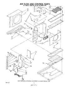 04 - Section parts for Whirlpool Air Conditioner ACW082XP0 from AppliancePartsPros.com