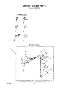 08 - Wiring Harness parts for Whirlpool Washer LA7680XSW0 from AppliancePartsPros.com
