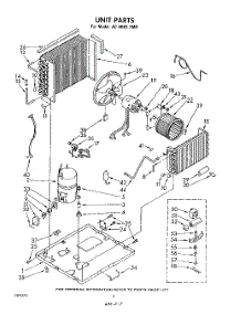 02 - Unit Parts parts for Whirlpool Air Conditioner ACH082XM0 from AppliancePartsPros.com